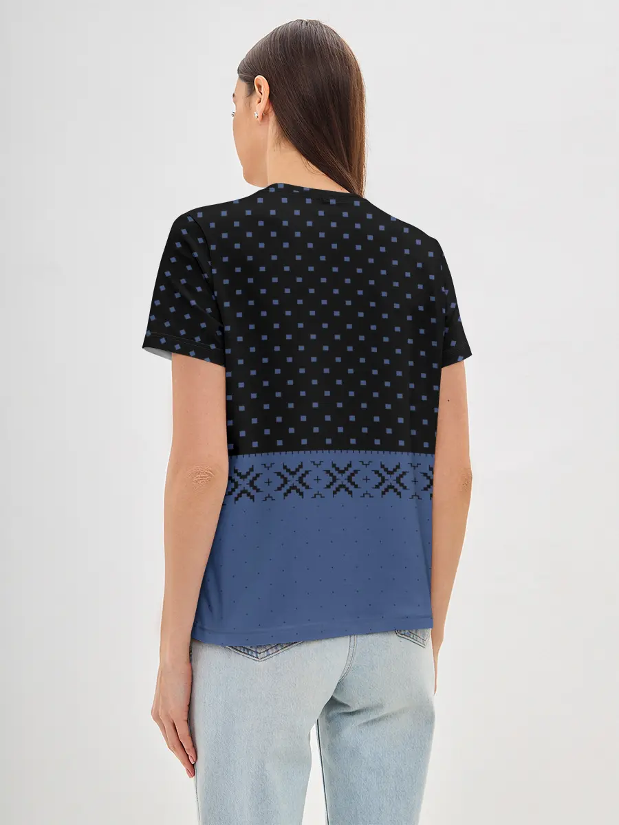 Женская базовая футболка / Не Быкуй!