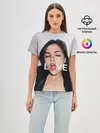 Женская базовая футболка / Sasha Grey LOVE