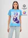 Женская базовая футболка / Re:Zero. Рем