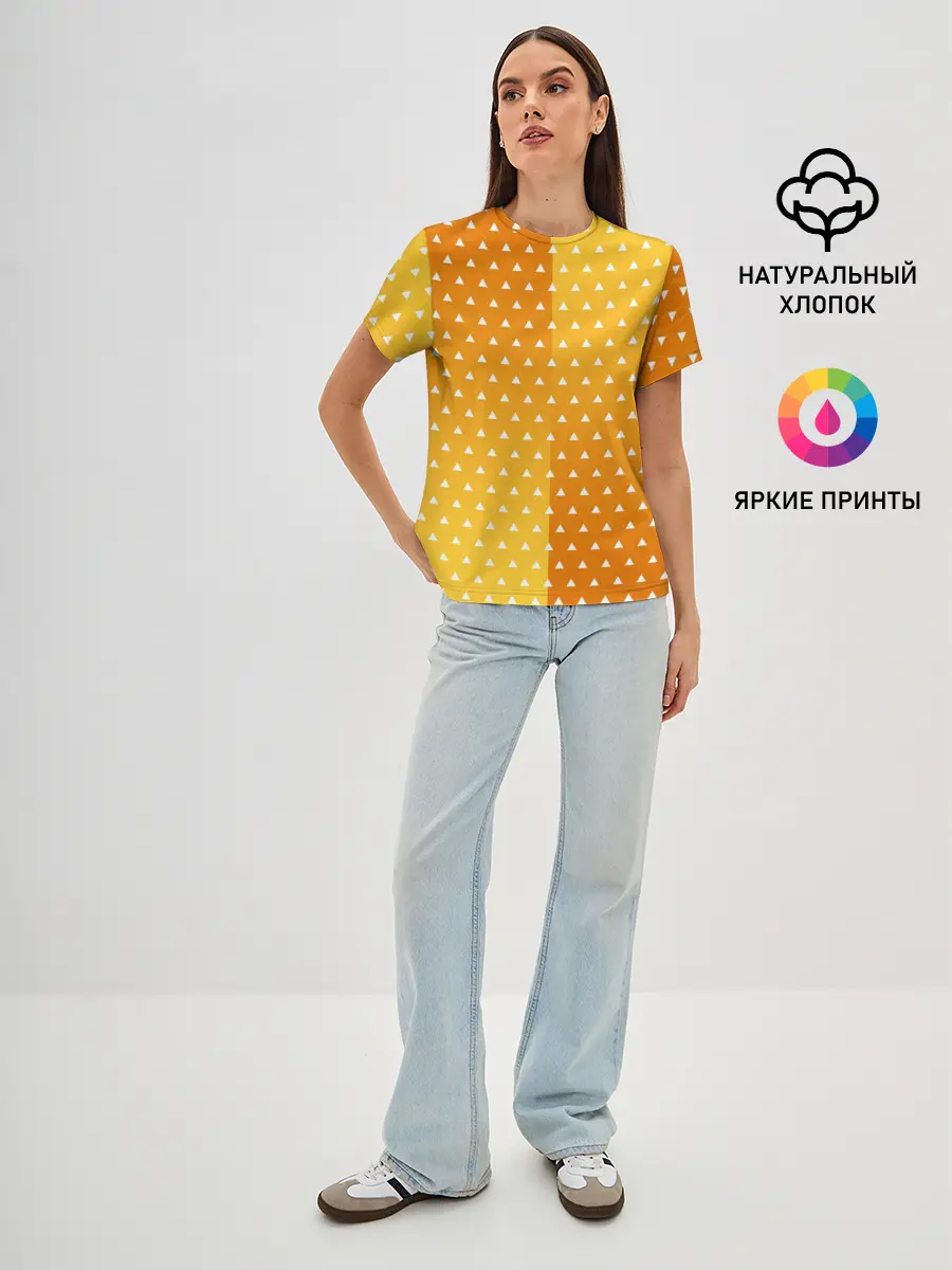 Женская базовая футболка / ЗЕНИЦУ КИМОНО