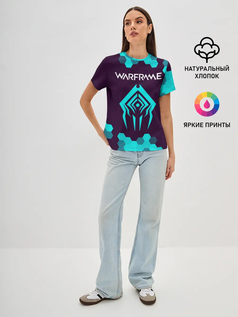 Женская базовая футболка / WARFRAME / ВАРФРЕЙМ