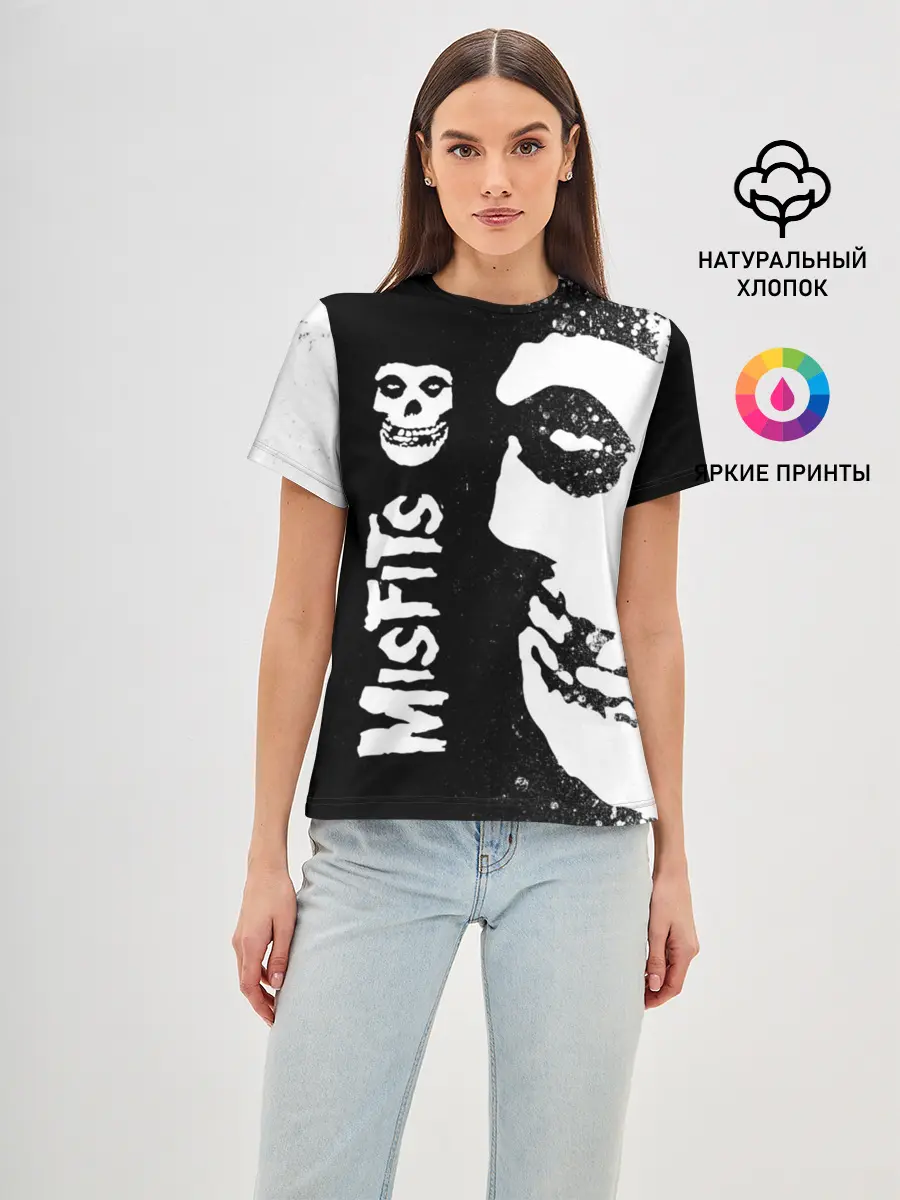 Женская базовая футболка / MISFITS [1]