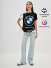 Женская базовая футболка / BMW / БМВ