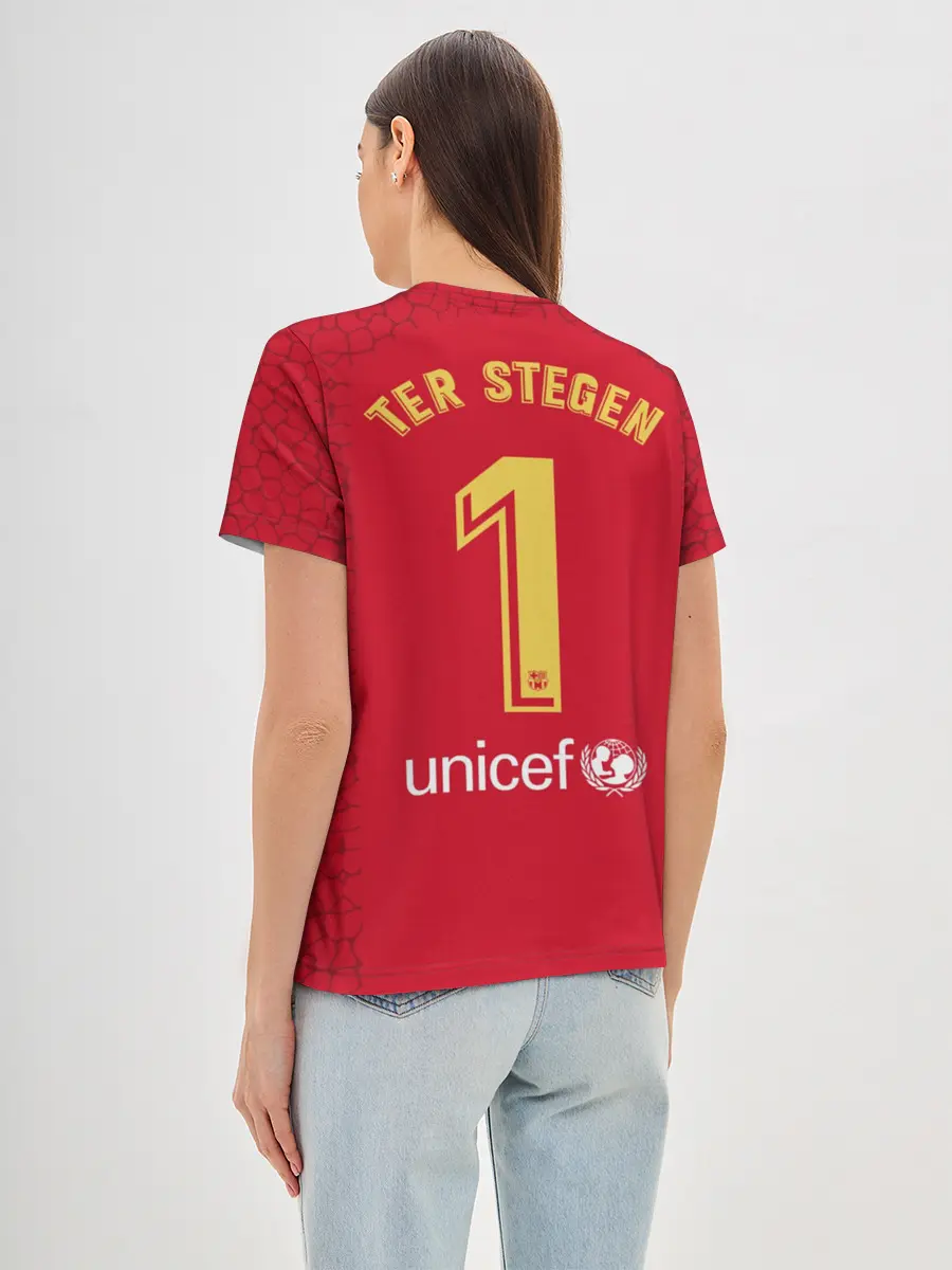 Женская базовая футболка / Тер Штеген Вратарская