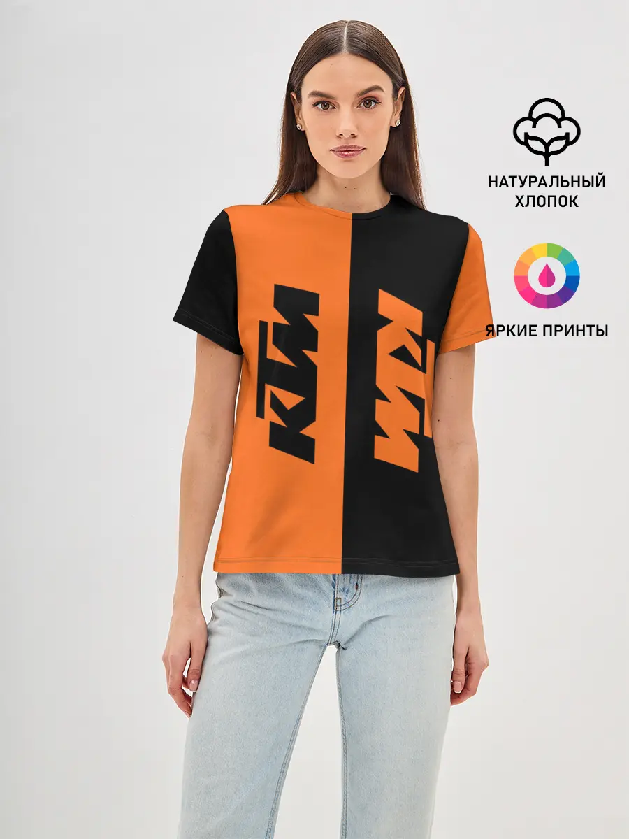 Женская базовая футболка / KTM | КТМ