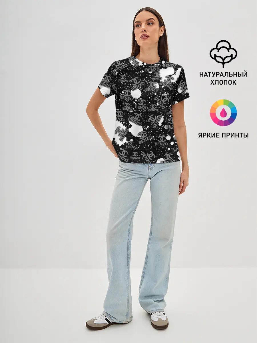 Женская базовая футболка / Benzo Gang - Big Baby Tape