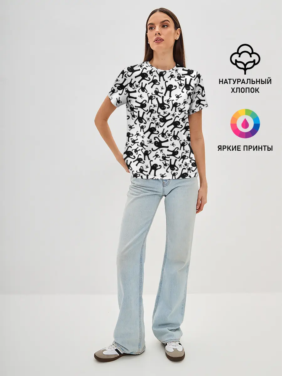 Женская базовая футболка / ЪУЪ СЪУКА