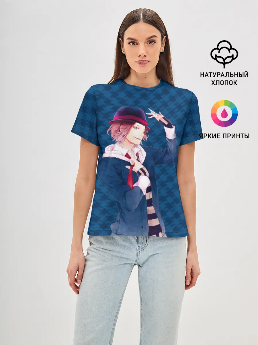 Женская базовая футболка / Чуя Накахара