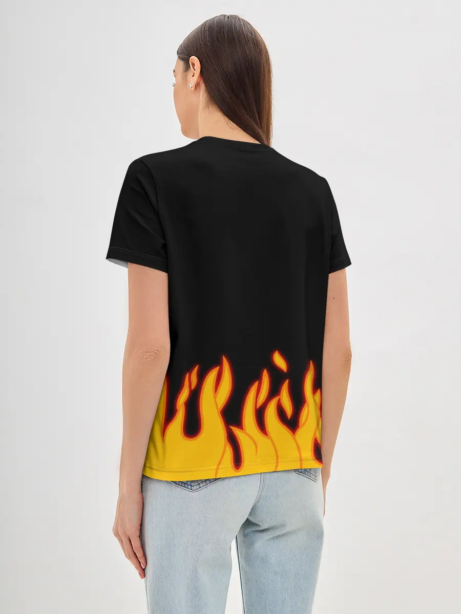 Женская базовая футболка / Александр