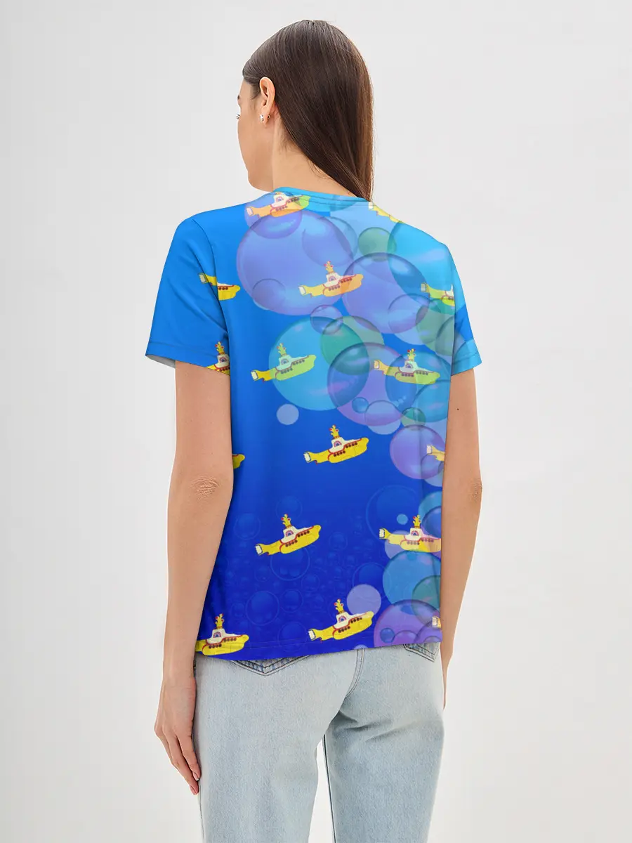 Женская базовая футболка / The Beatles