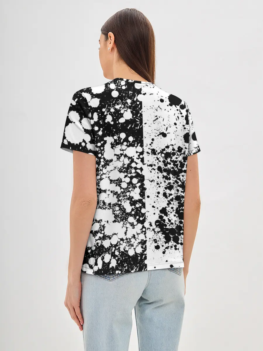 Женская базовая футболка / GEOMETRY DASH / ГЕОМЕТРИ ДАШ