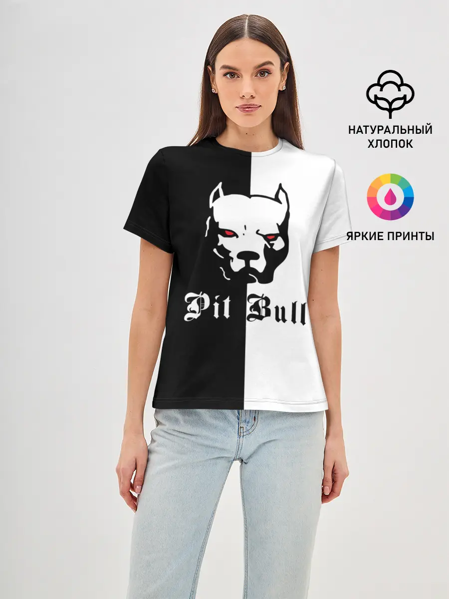 Женская базовая футболка / Pit Bull