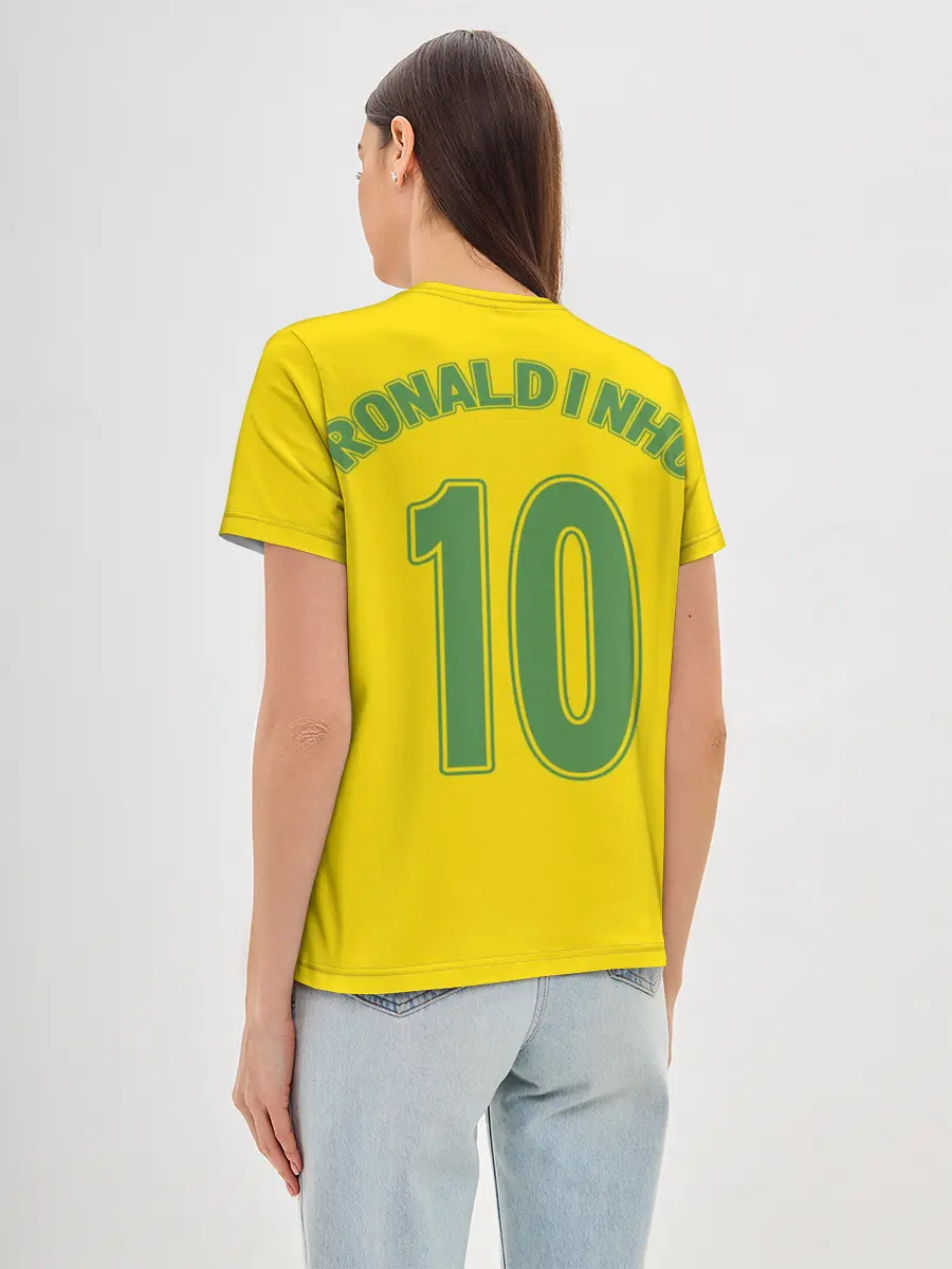 Женская базовая футболка / Роналдиньо