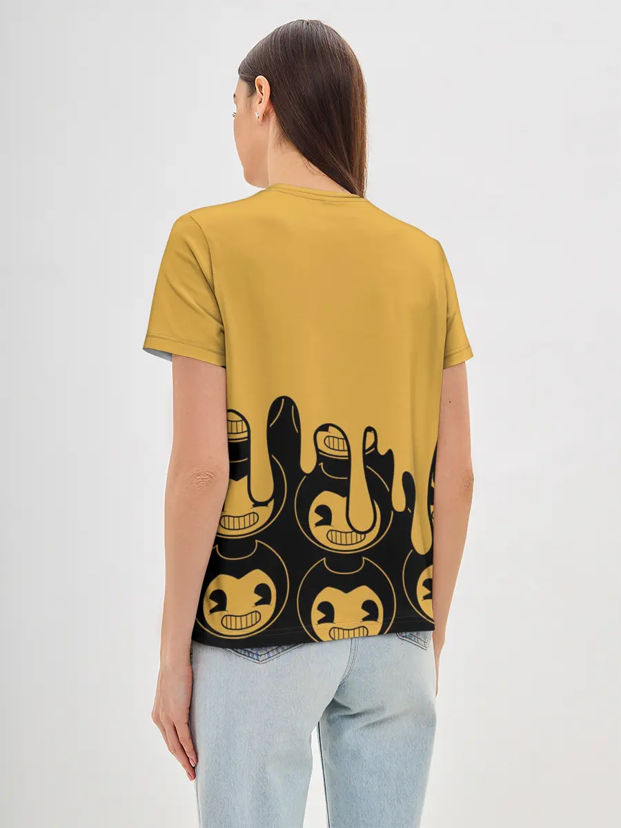 Женская базовая футболка / Bendy And The Ink Machine