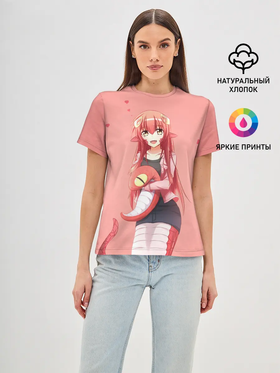 Женская базовая футболка / Ламия Мия