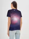 Женская базовая футболка / Virgin Galactic космос