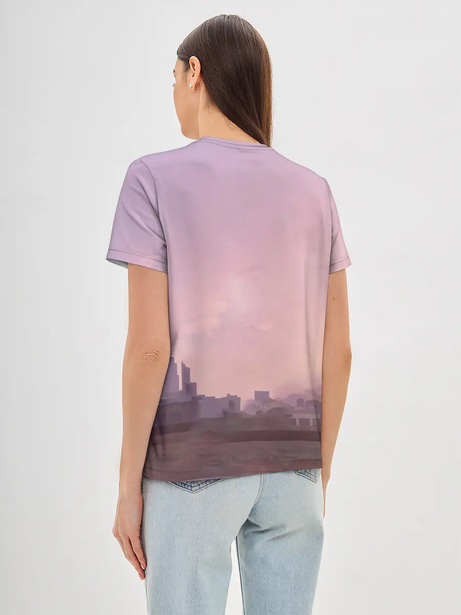 Женская базовая футболка / Персонажи ГТА 5