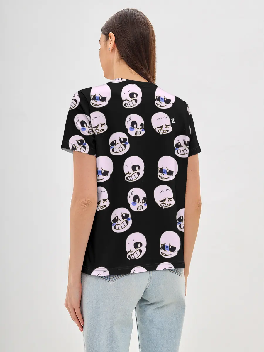 Женская базовая футболка / Undertale