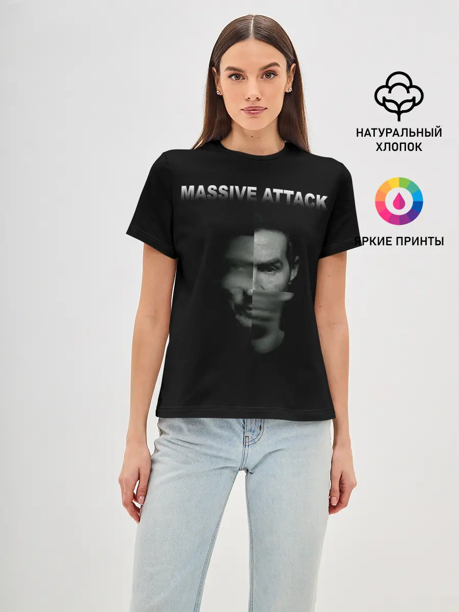 Женская базовая футболка / Massive attack