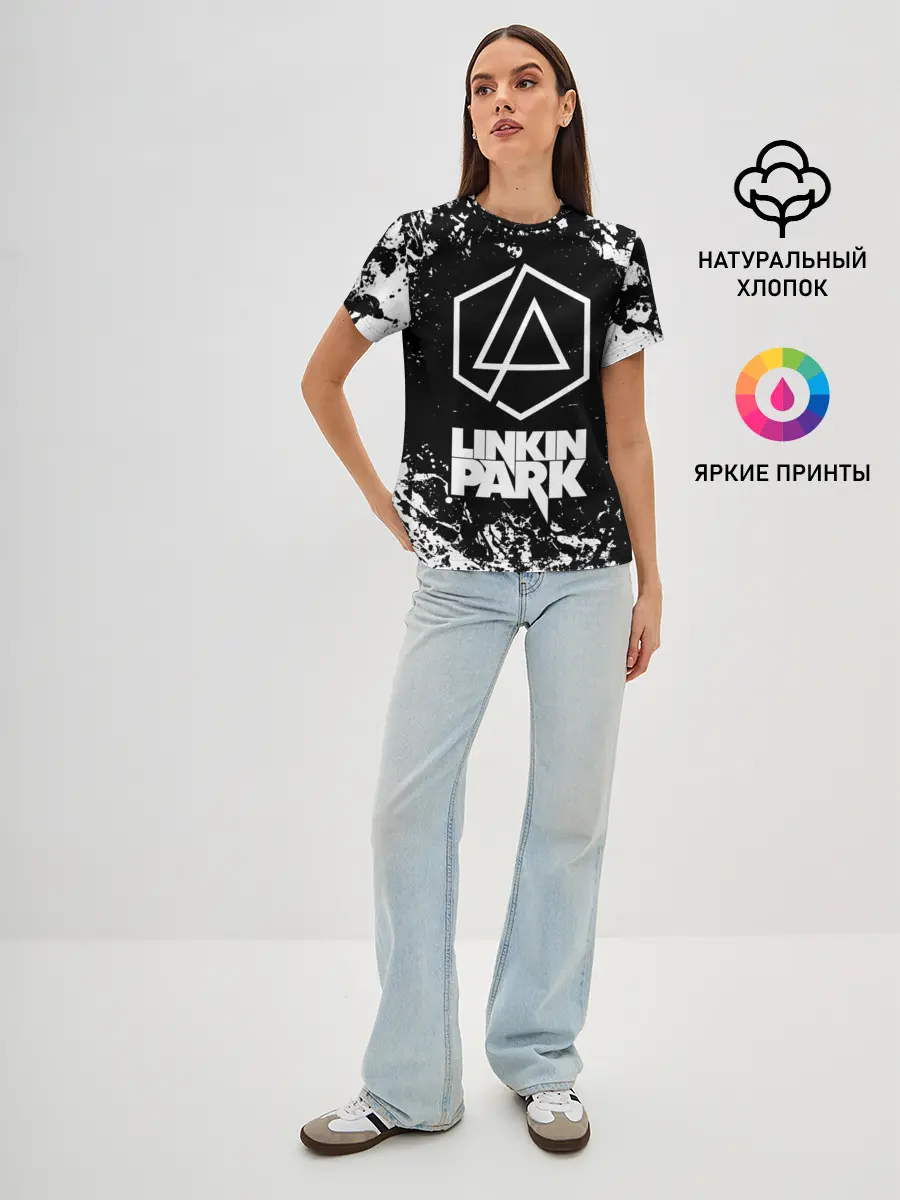 Женская базовая футболка / LINKIN PARK [2]