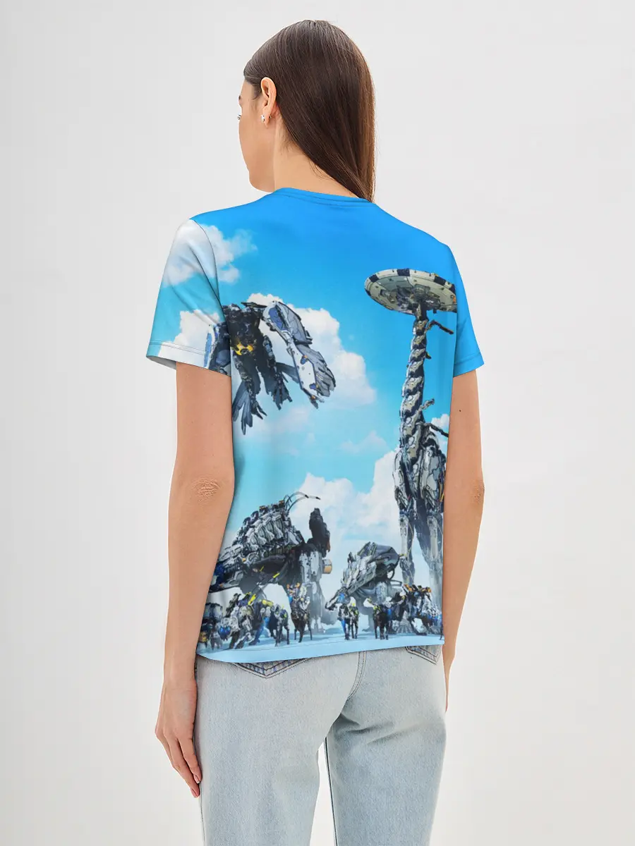 Женская базовая футболка / Horizon Zero Dawn