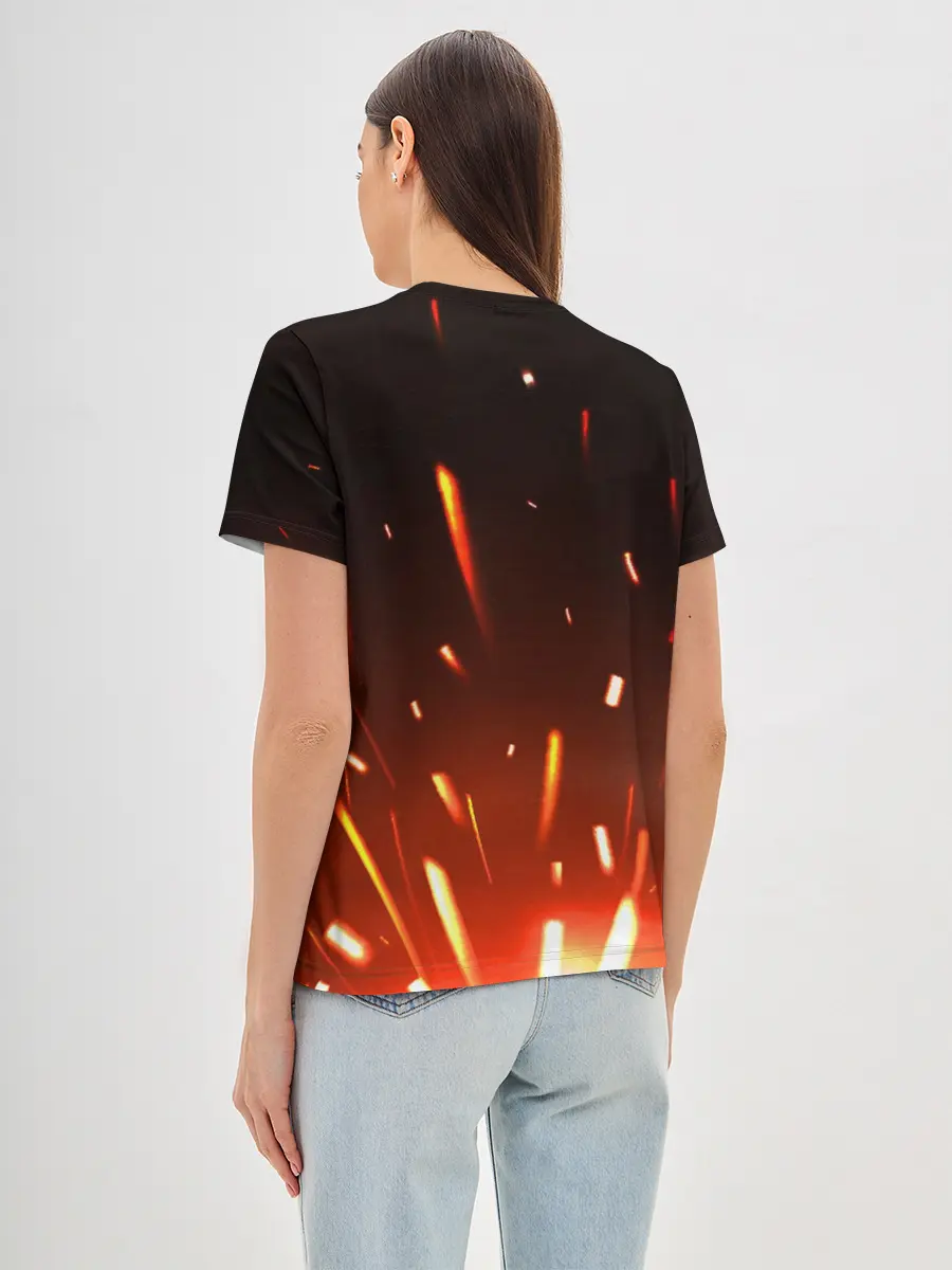 Женская базовая футболка / CHEVROLET