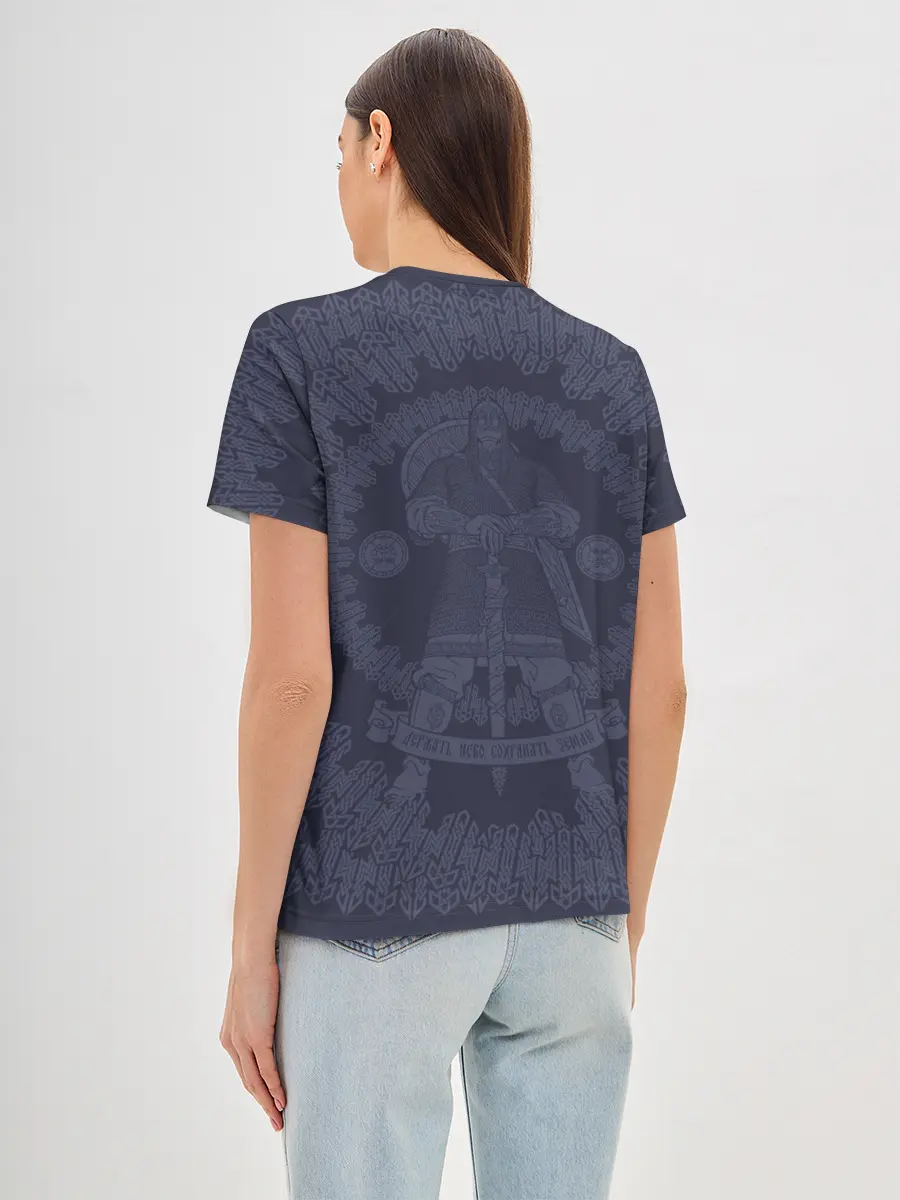 Женская базовая футболка / Русский богатырь