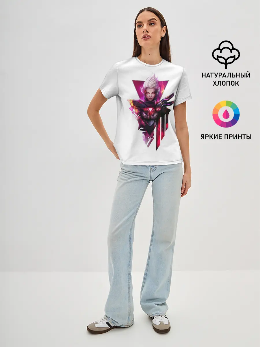 Женская базовая футболка / Project | Fiora