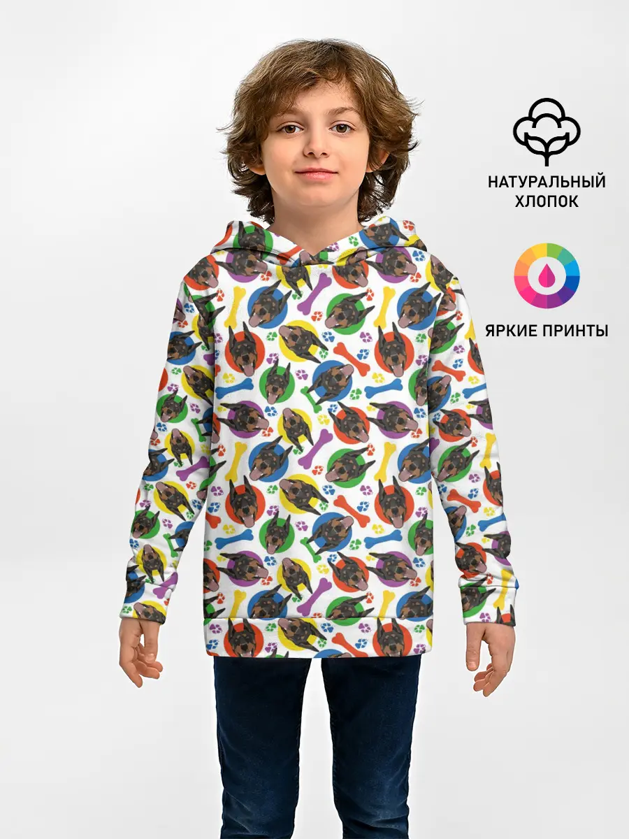 Детское худи / Доберман