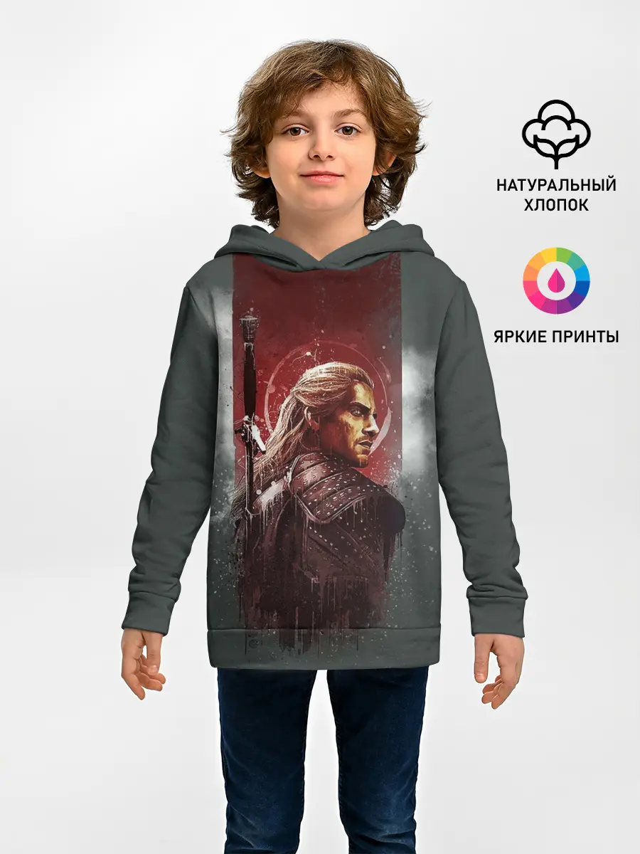 Детское худи / The Wticher 3D
