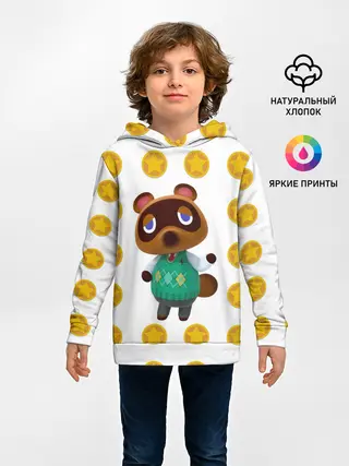 Детское худи / Animal crossing - Nook