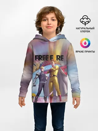 Детское худи / FREEFIRE | САЙТАМА