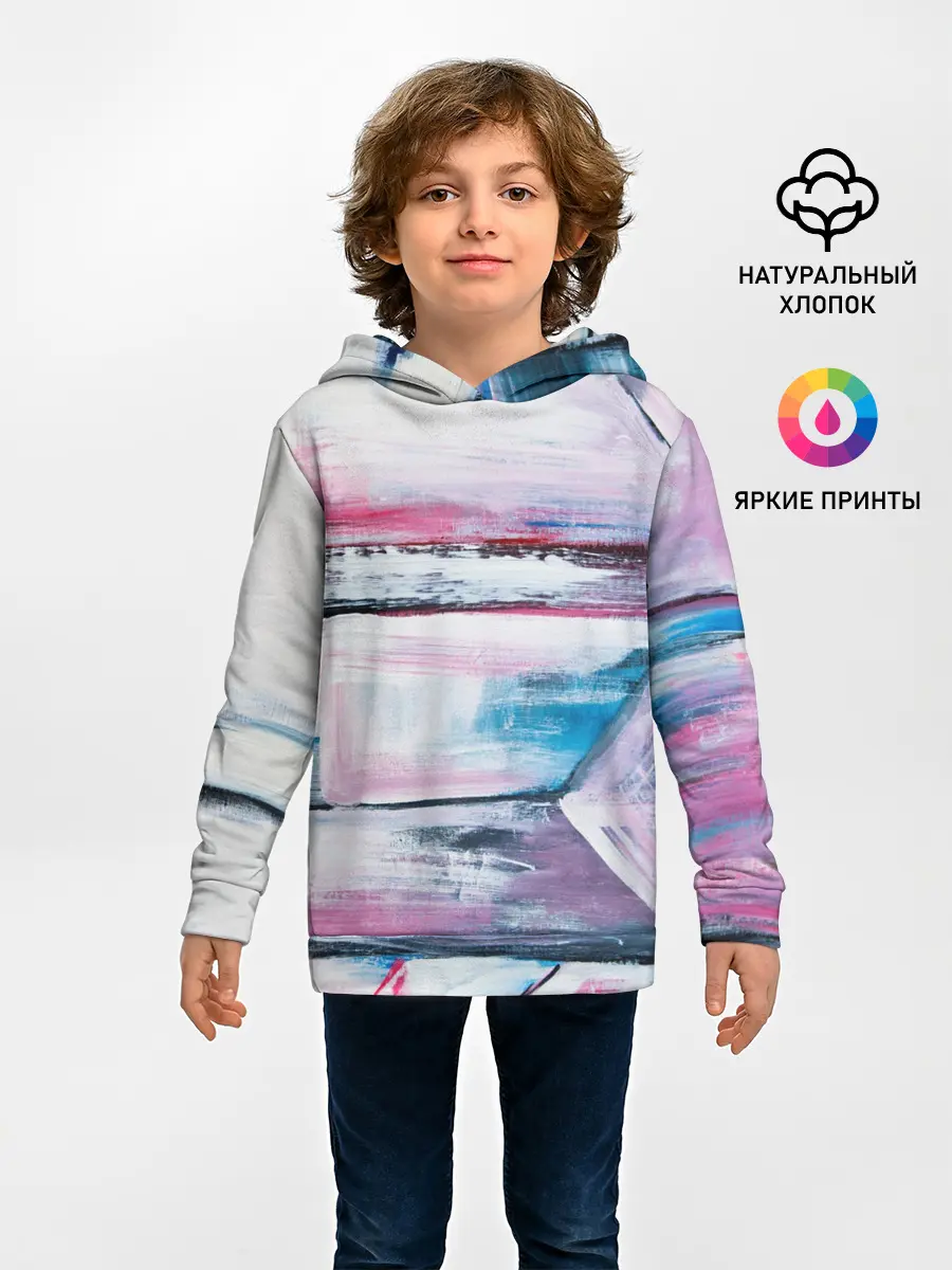 Детское худи / Цветные мелки