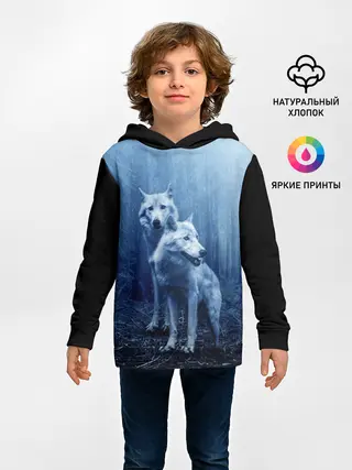 Детское худи / Волки