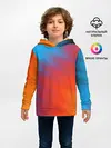 Детское худи / ГРАДИЕНТ АБСТРАКЦИЯ / GRADIENT