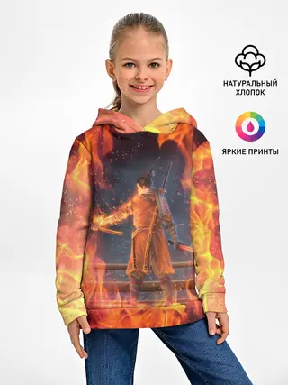 Детское худи / Warrior | Sekiro shadows die twice