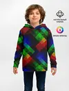 Детское худи / Разноцветный мраморный узор