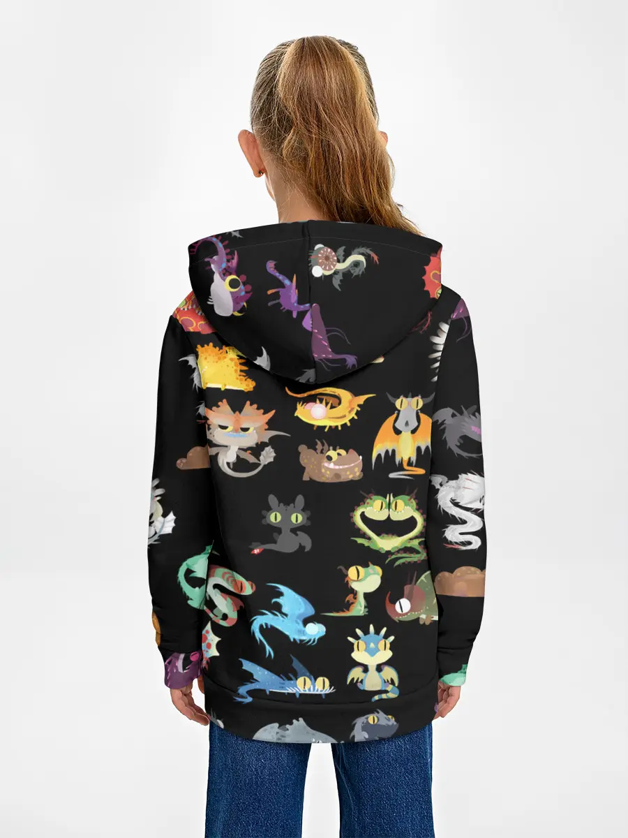 Детское худи / How to Train Your Dragon