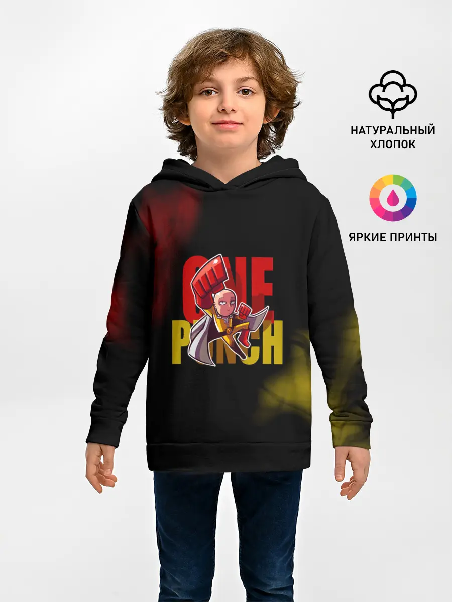 Детское худи / Один удар Сайтамы