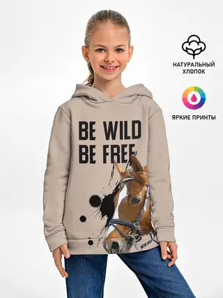 Детское худи / Be wild be free