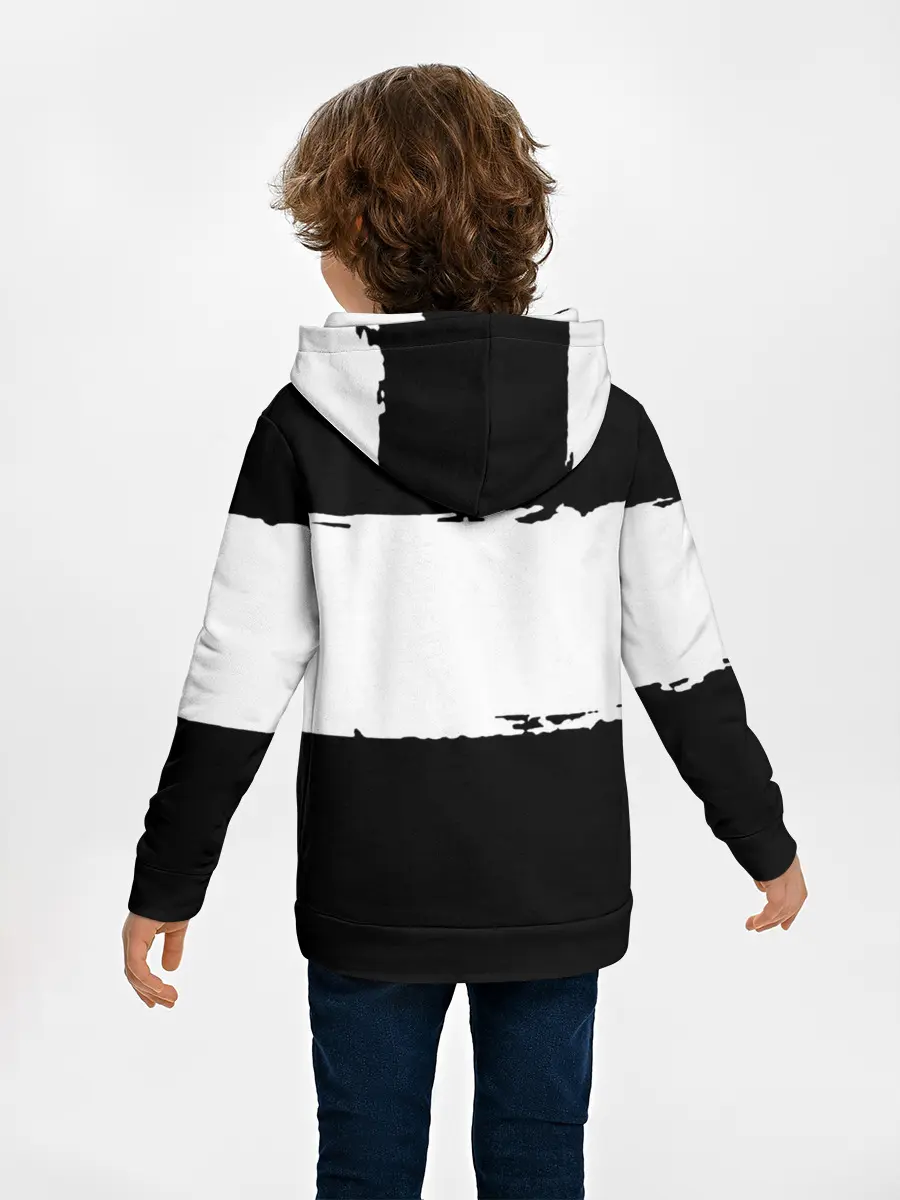 Детское худи / БЕЗДОМНЫЙ БОГ. Белый отрывок