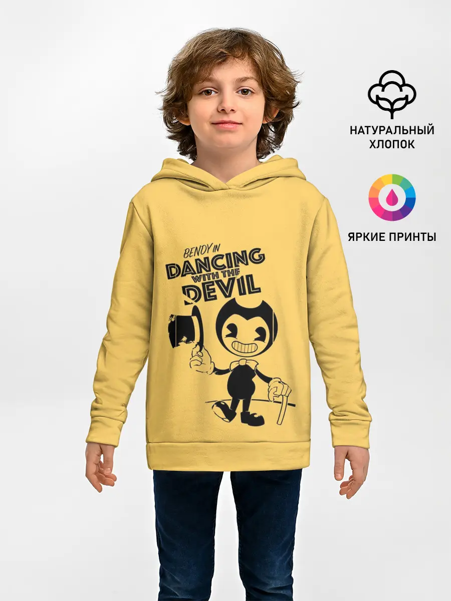 Детское худи / Bendy And The Ink Machine