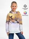Детское худи / Собака и фазан