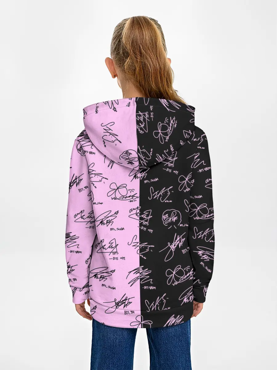Детское худи / BTS АВТОГРАФЫ | БТС