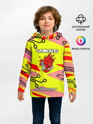 Детское худи / Cyberpunk 2077 Киберматрица.