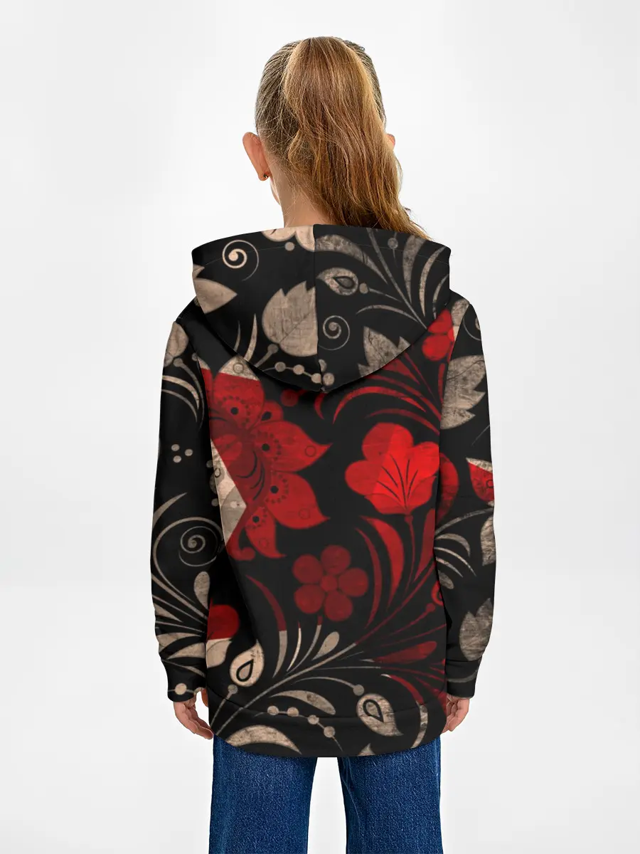 Детское худи / Медведь в ушанке