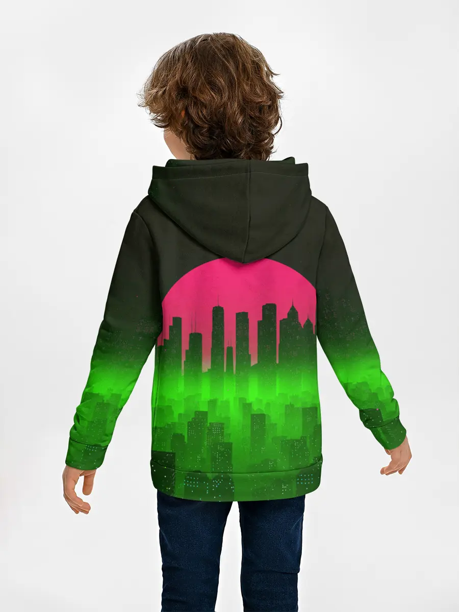 Детское худи / НЕОНОВЫЙ ГОРОД