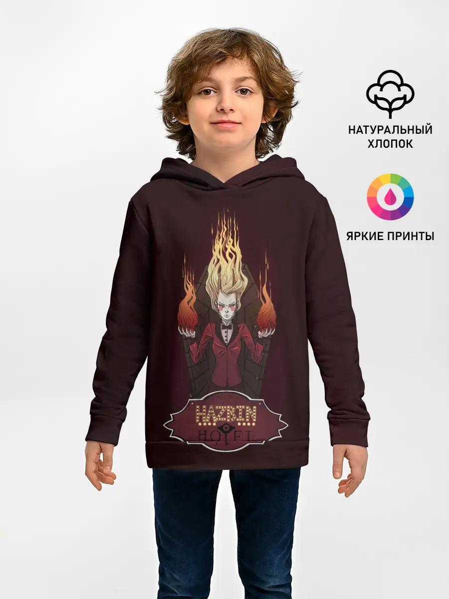 Детское худи / Горящая Чарли