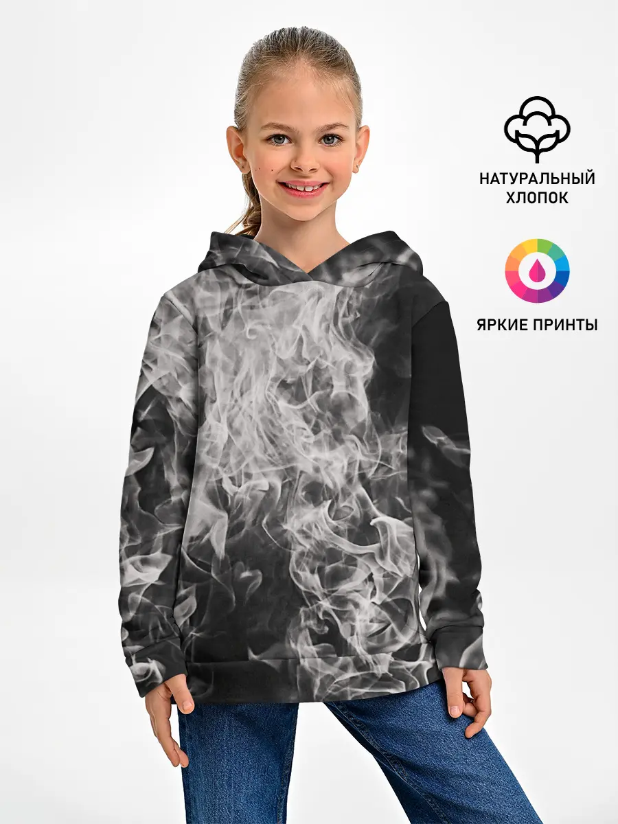 Детское худи / Fire and Smoke
