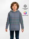 Детское худи / Шотландская клетка, тартан